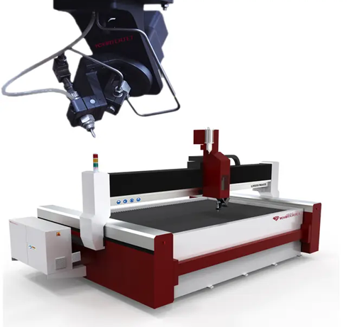 O que é uma máquina de corte a jato de água?