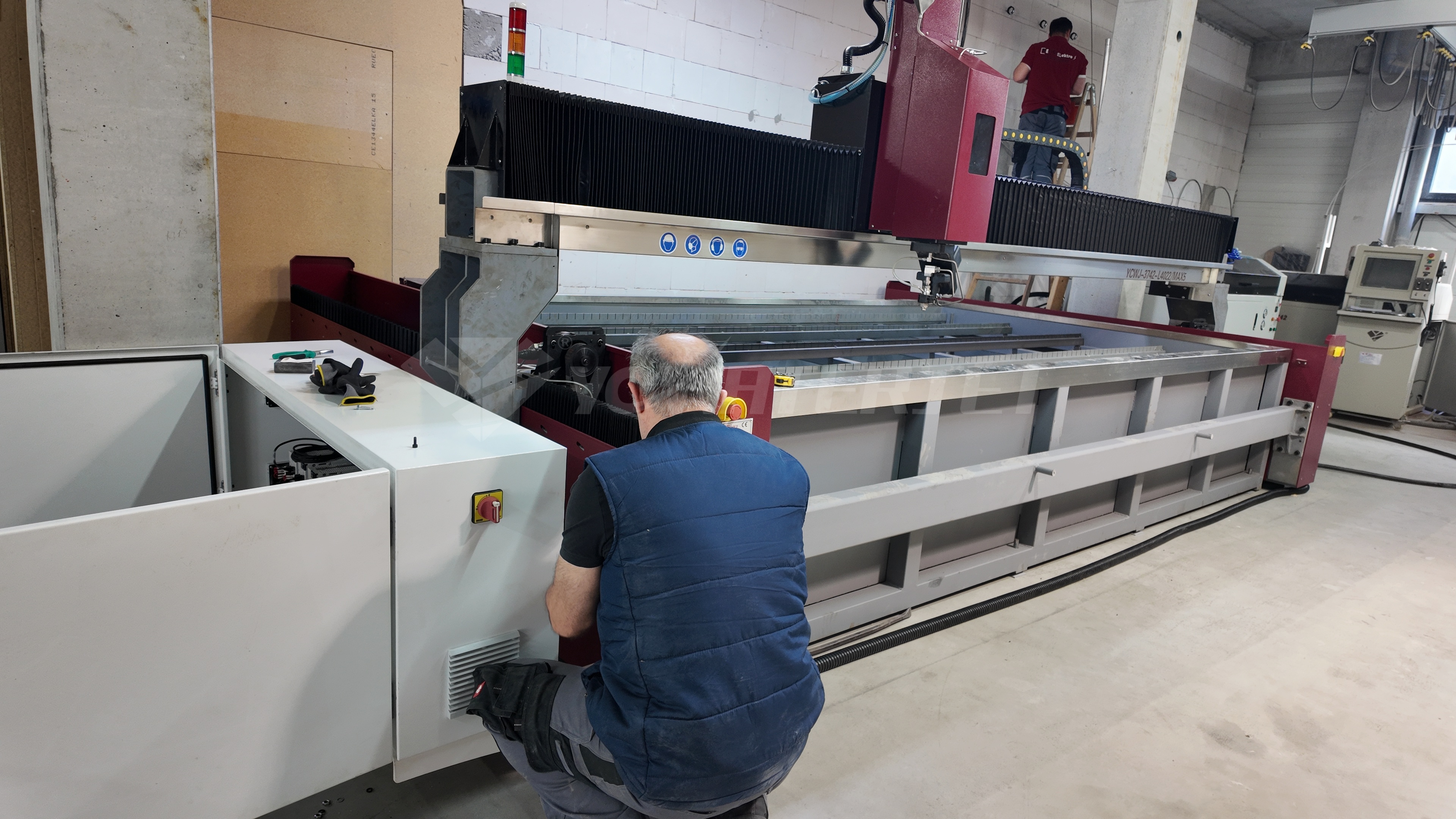 Local de instalação pós-venda alemão