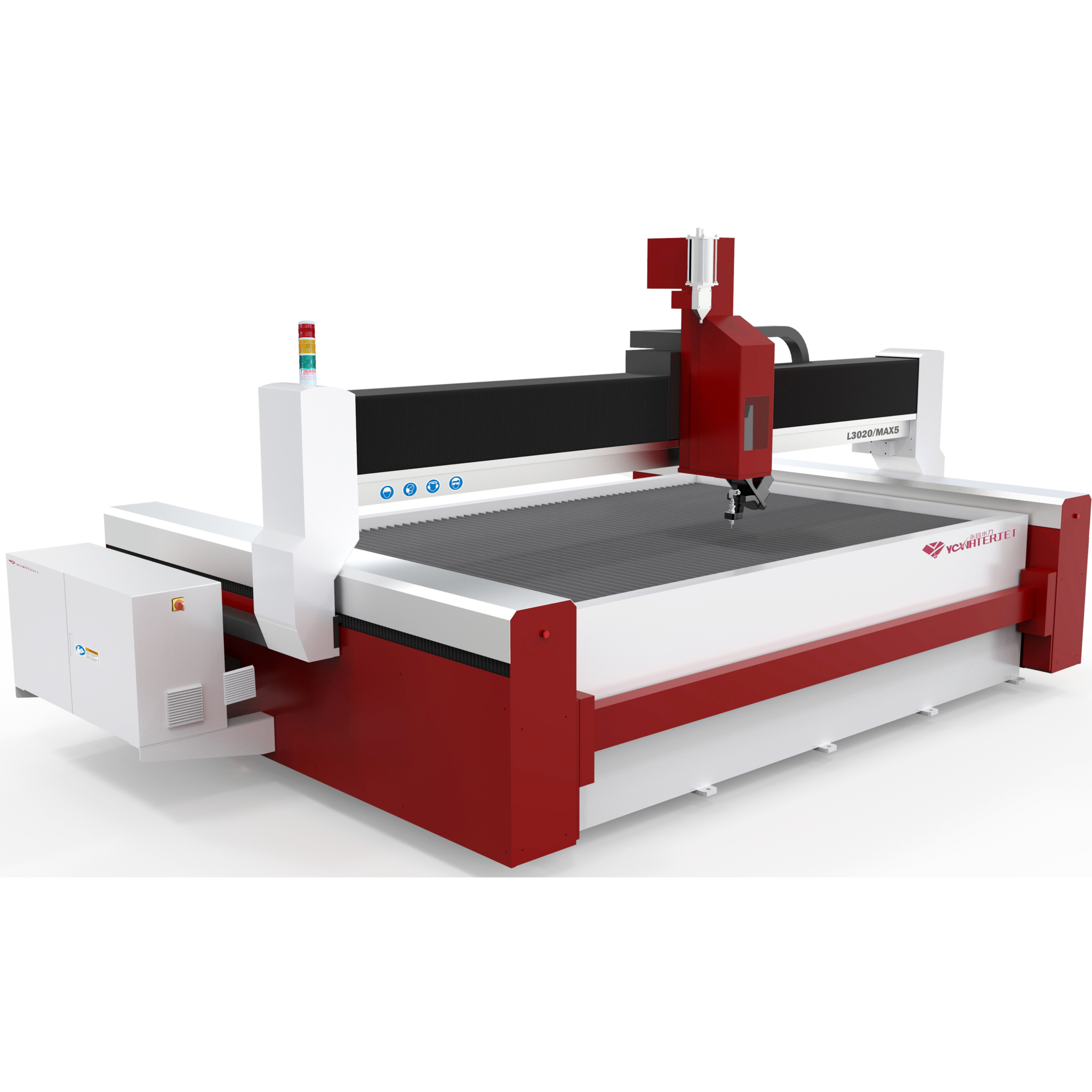 Máx 5 eixos de corte a jato de água - 3d Corte a jato de água