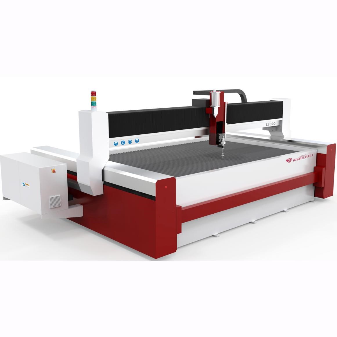 Cortador de jato de água de mesa de metal para material composto