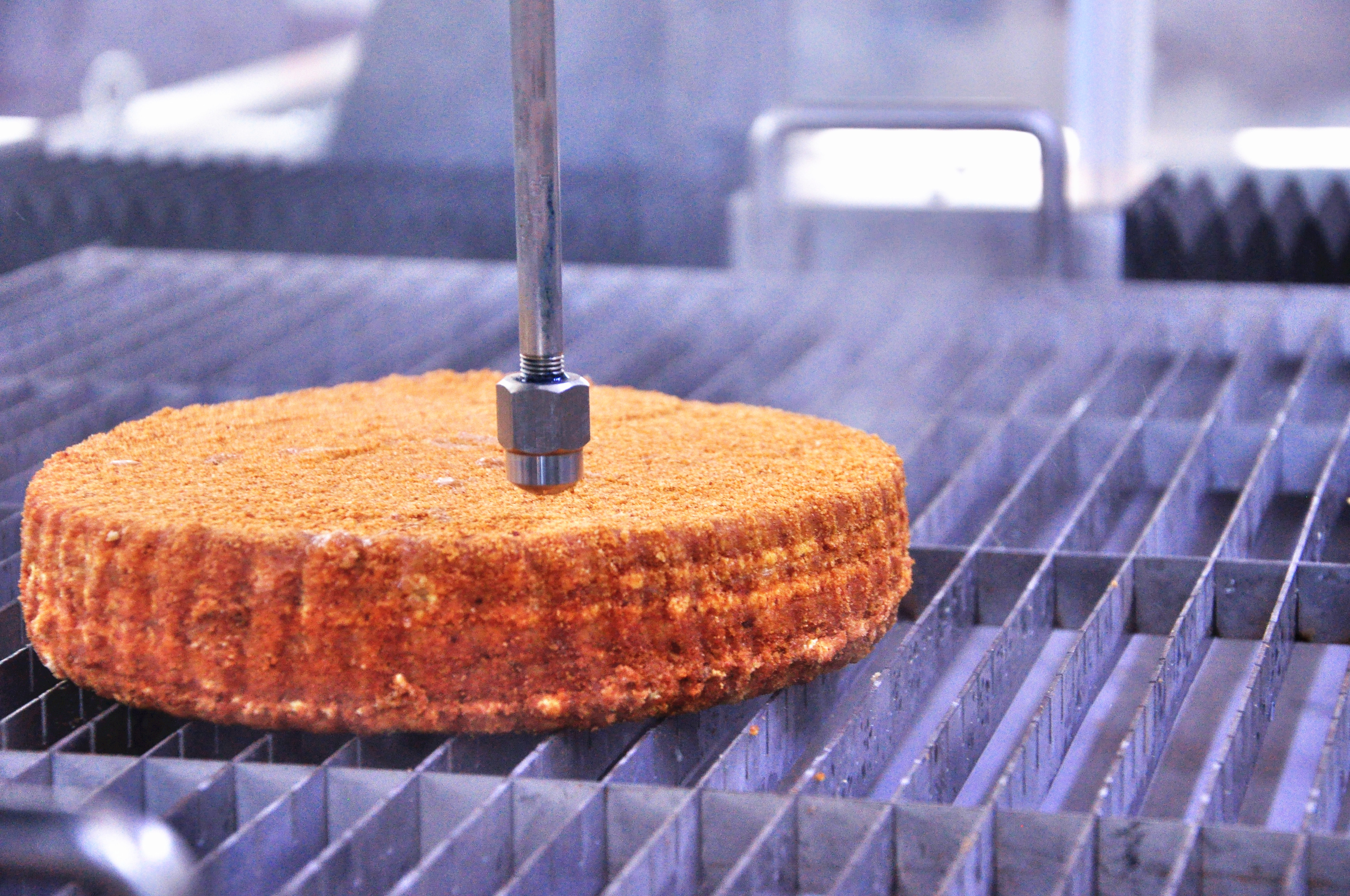 Aplicação da máquina de corte a jato de água na indústria de alimentos