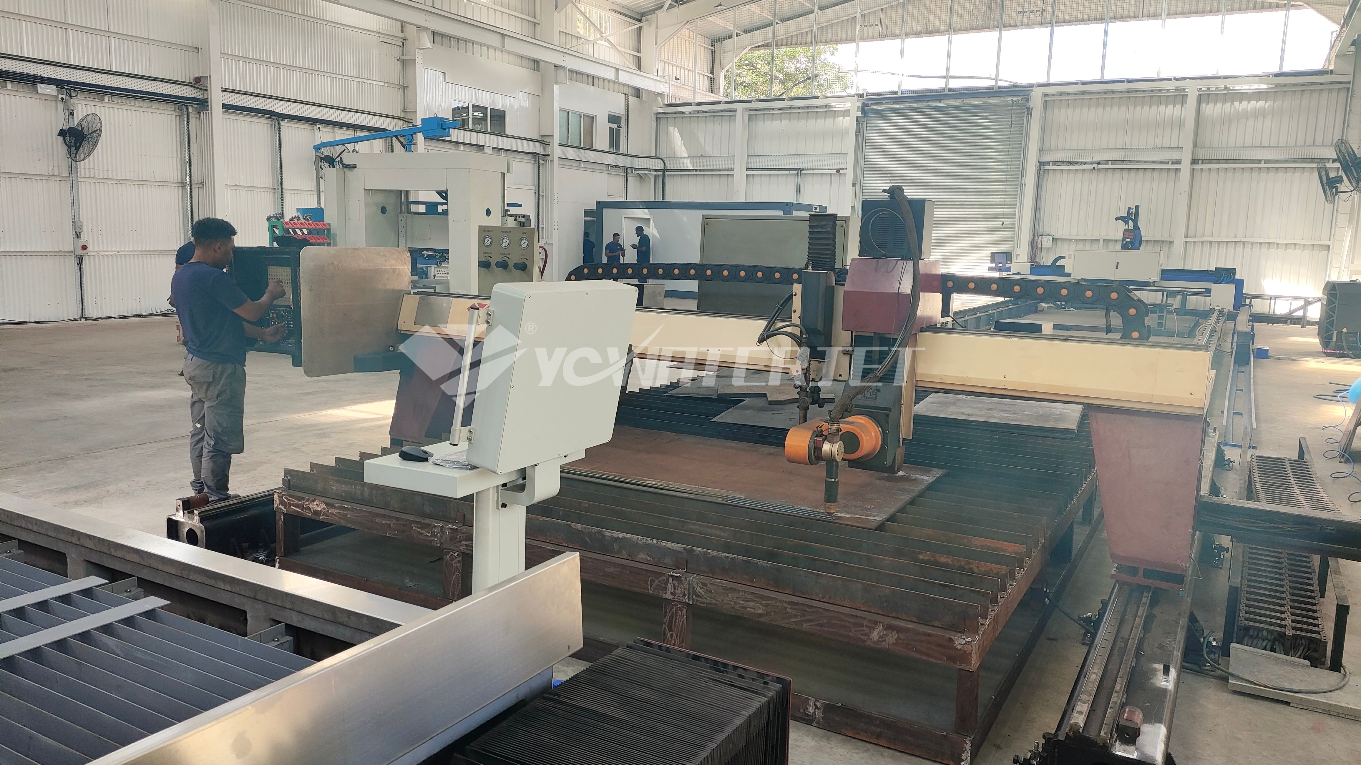 Cabe&ccedil;a de corte por chama