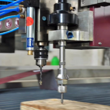 Máquina de jato de água cnc de longa vida útil para orifício de alça